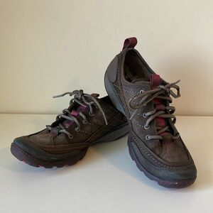 Merrell Women's Mimosa Brown  Lace Shoes US Size 8 EUC
